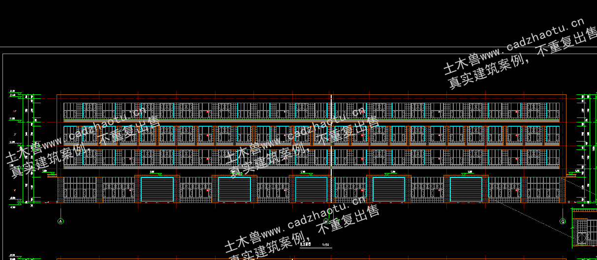 15895平4层框架结构半导体产业园标准化厂房