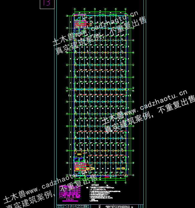 15895平4层框架结构半导体产业园标准化厂房