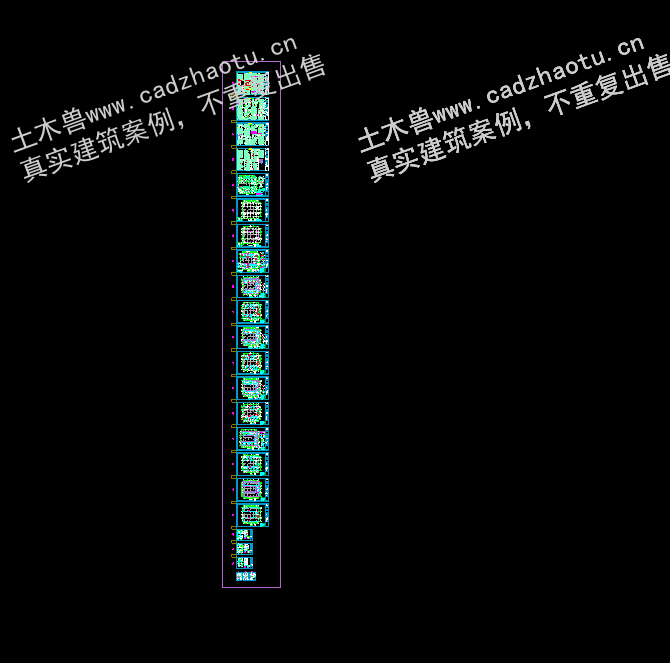 5662平6层框架结构矿业办公生活区项目-公寓宿舍楼|框架结构结构CAD施工图|土木工程毕设全套图纸下载
